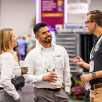 Horticulture peers in a discussion at Cultivate