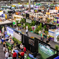 Aerial image of Cultivate trade show floor square format 250 x 250